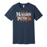 mcmahon payton bears retro throwback navy shirt