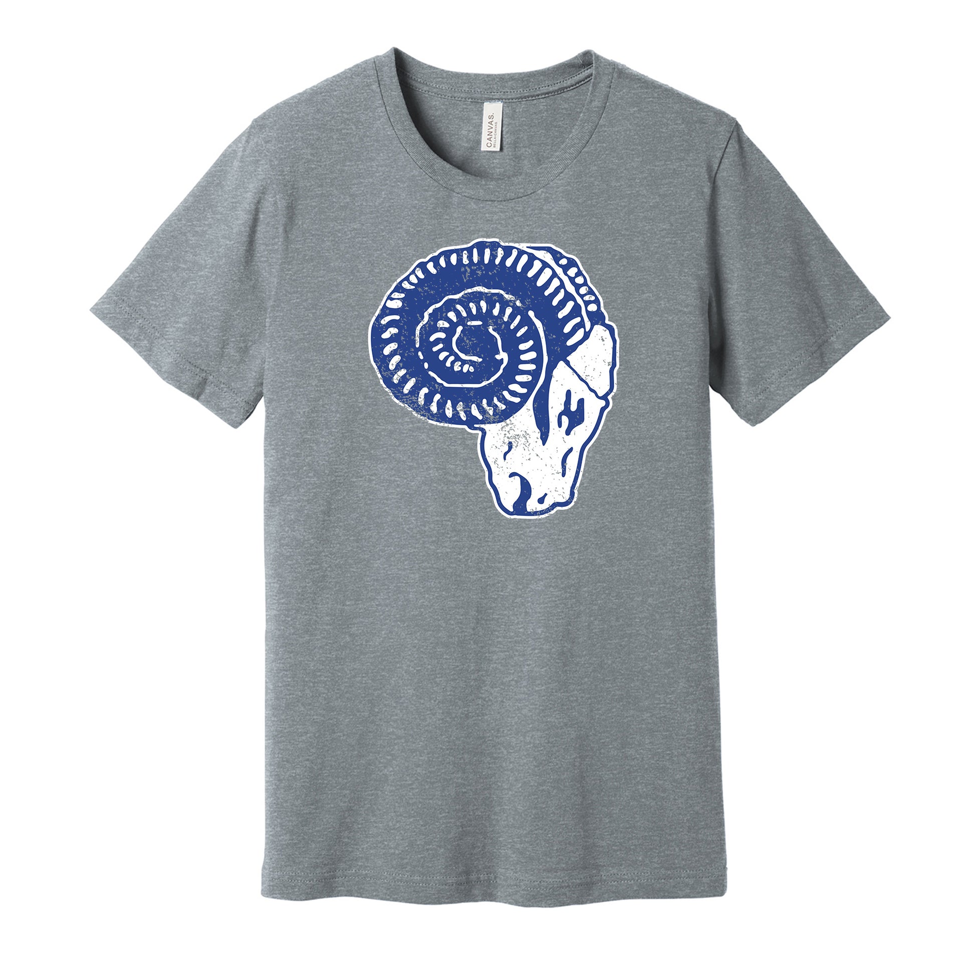 cleveland rams 1930s retro throwback grey shirt