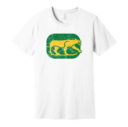 chicago cougars WHA retro throwback white shirt
