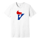 birmingham vulcans wfl football retro throwback white shirt