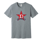 detroit stars negro league baseball retro throwback grey shirt