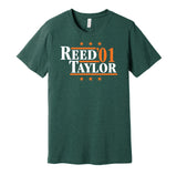 ed reed sean taylor 2001 miami hurricanes canes retro green shirt