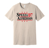 spezza alfredsson 2007 senators retro throwback old gold tshirt