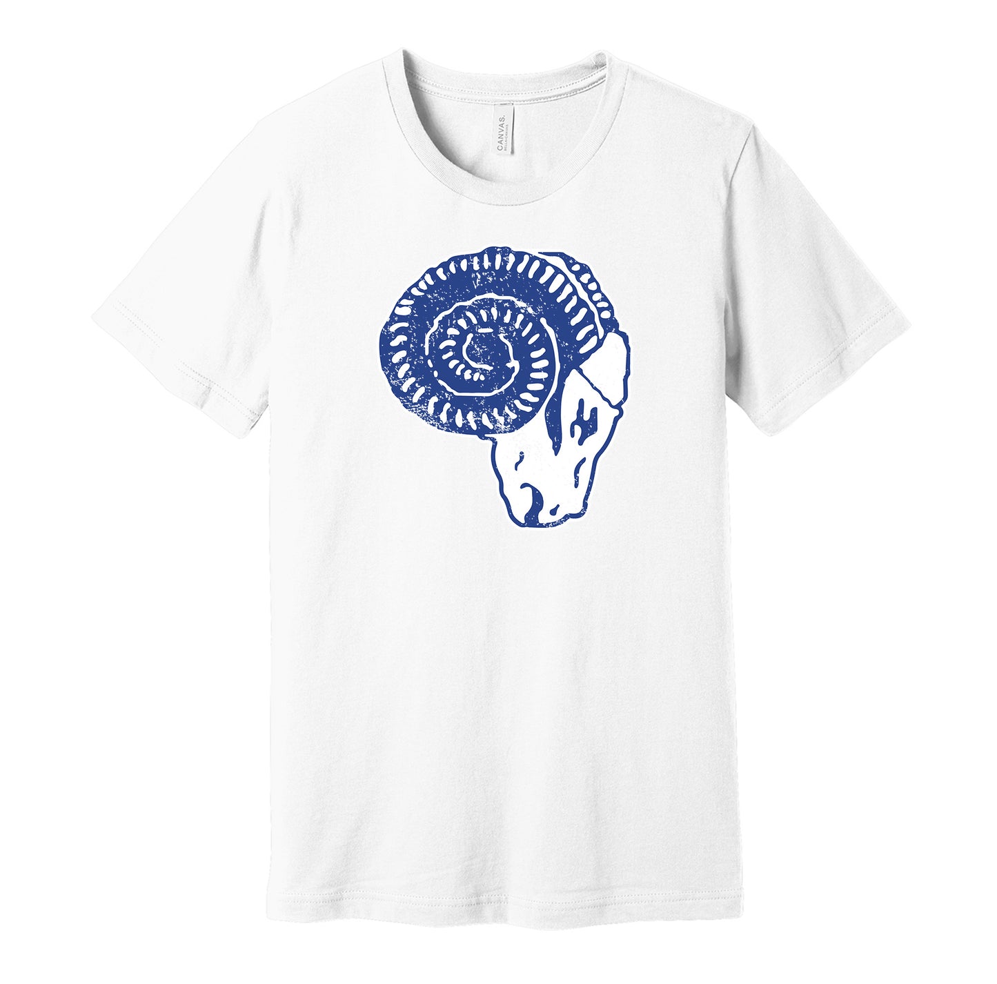 cleveland rams 1930s retro throwback white shirt