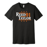 ed reed sean taylor 2001 miami hurricanes canes retro black shirt