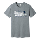 hedman vasilevskiy 2024 for president political parody lightning grey shirt