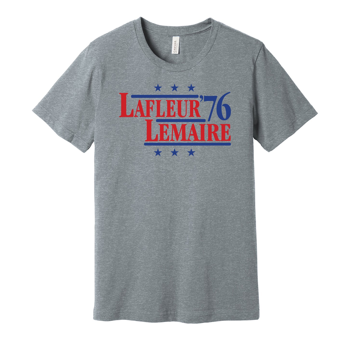 lafleur lemaire 1976 habs retro throwback grey tshirt