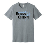 brian burns chinn for president 2024 carolina panther grey shirt