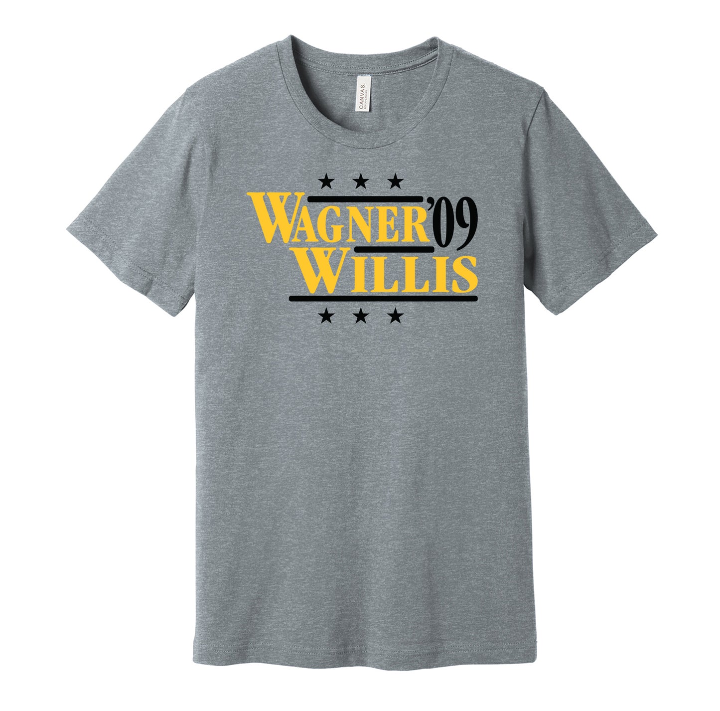 wagner willis 1909 pirates retro throwback grey tshirt