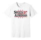 spezza alfredsson 2007 senators retro throwback white tshirt