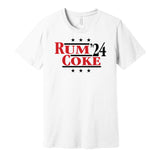 rum and coke 2024 drinker alcoholic parody white shirt