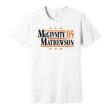 mcginnity mathewson 1905 giants retro throwback whiteshirt