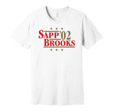 sapp brooks 2002 2003 bucs retro throwback white tshirt
