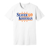 seaver koosman 1969 miracle mets retro throwback white shirt