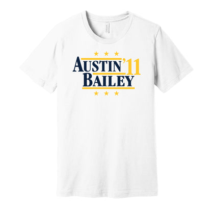 tavon austin stedman bailey 2011 wvu west virginia mountaineers retro whtie shirt