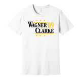 wagner clarke 2009 pirates retro throwback white shirt
