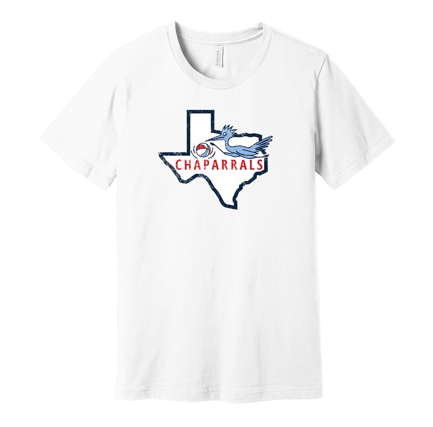 dallas chaparrals chaps spurs aba retro throwback white shirt