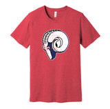 cleveland rams 1940s retro throwback red shirt