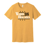 ward holmes 2008 steelers retro throwback gold tshirt