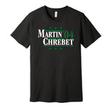 martin chrebet 2004 jets retro throwback black tshirt