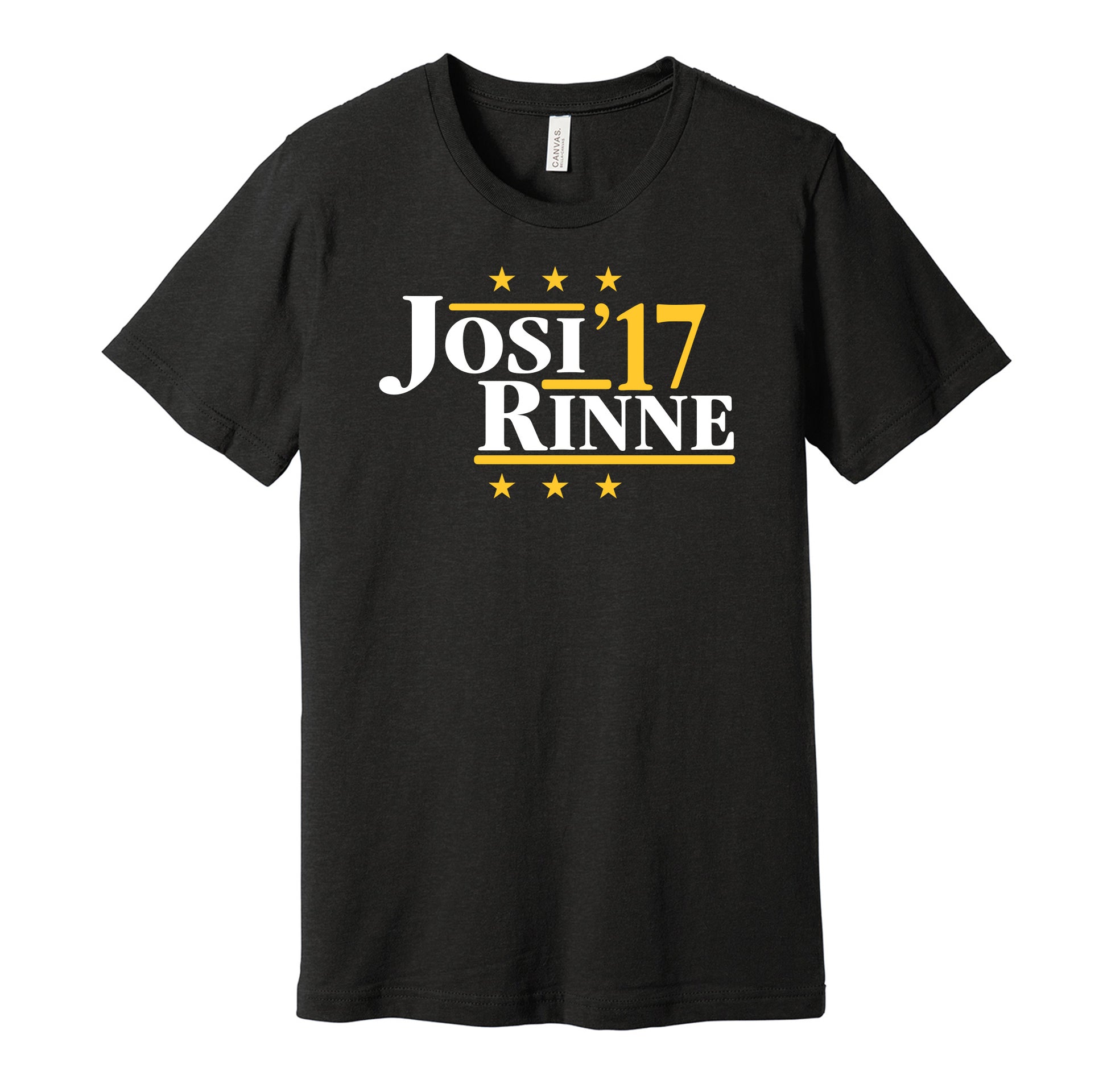 josi rinne 2017 predators retro throwback black tshirt