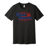 baez bryant for president 2016 cubs retro throwback black shirt