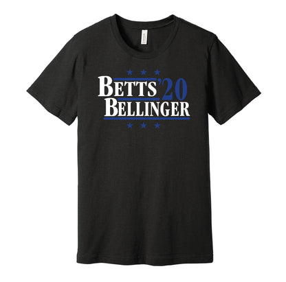 betts bellinger 2020 dodgers retro throwback black shirt