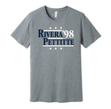 rivera pettitte 1998 yankees retro throwback grey shirt