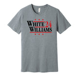 coby white patrick williams for president 2024 bulls fan retro grey shirt