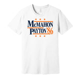 mcmahon payton bears retro throwback white shirt