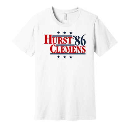 hurst clemens 1986 boston red sox retro throwback white shirt
