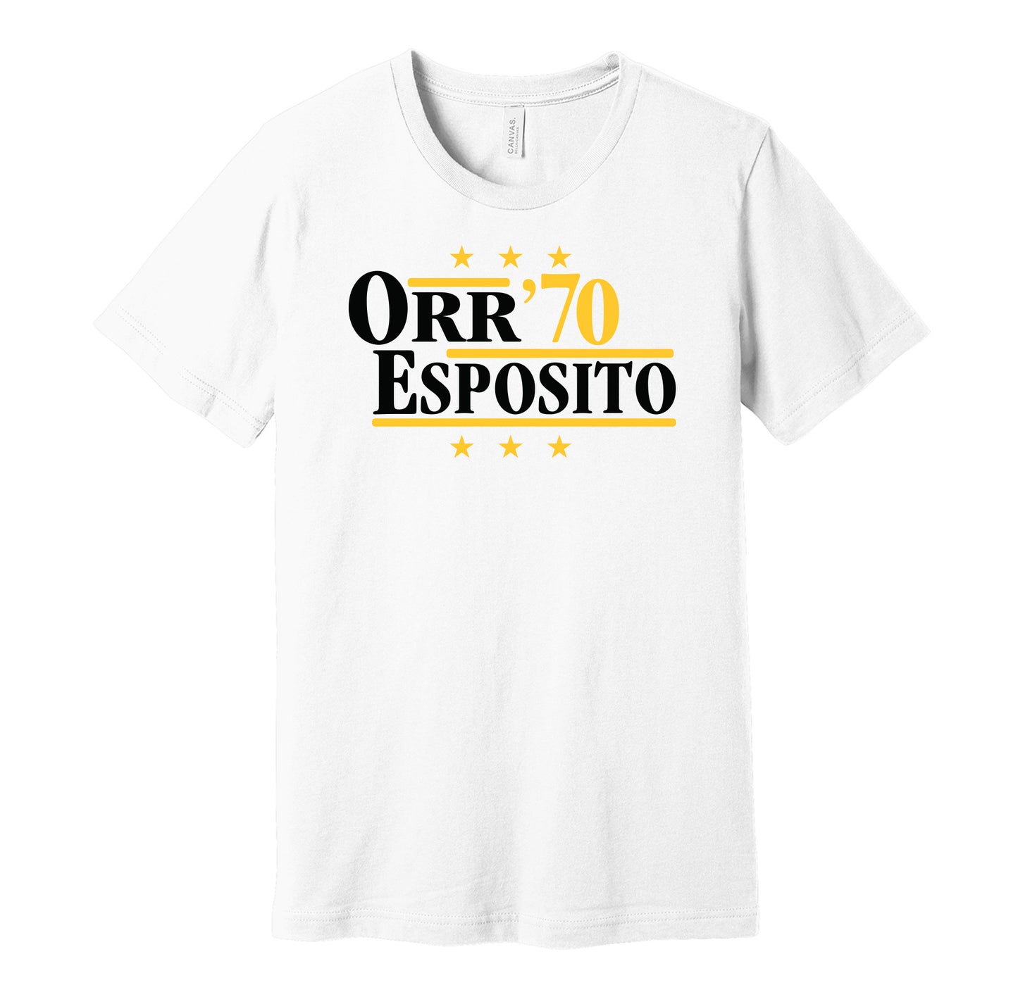 orr esposito bruins retro throwback white shirt