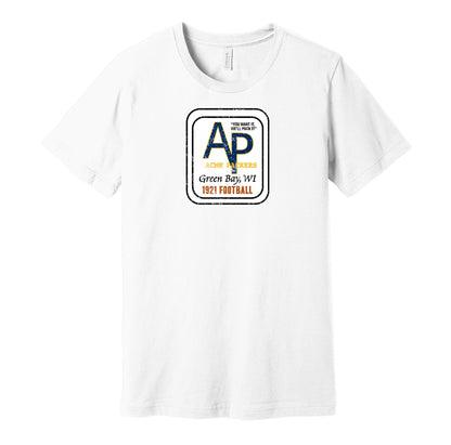 acme packers green bay fan retro vintage distressed white tshirt