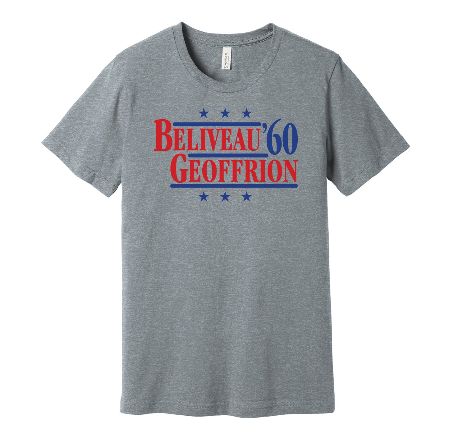 beliveau geoffrion habs retro throwback grey shirt
