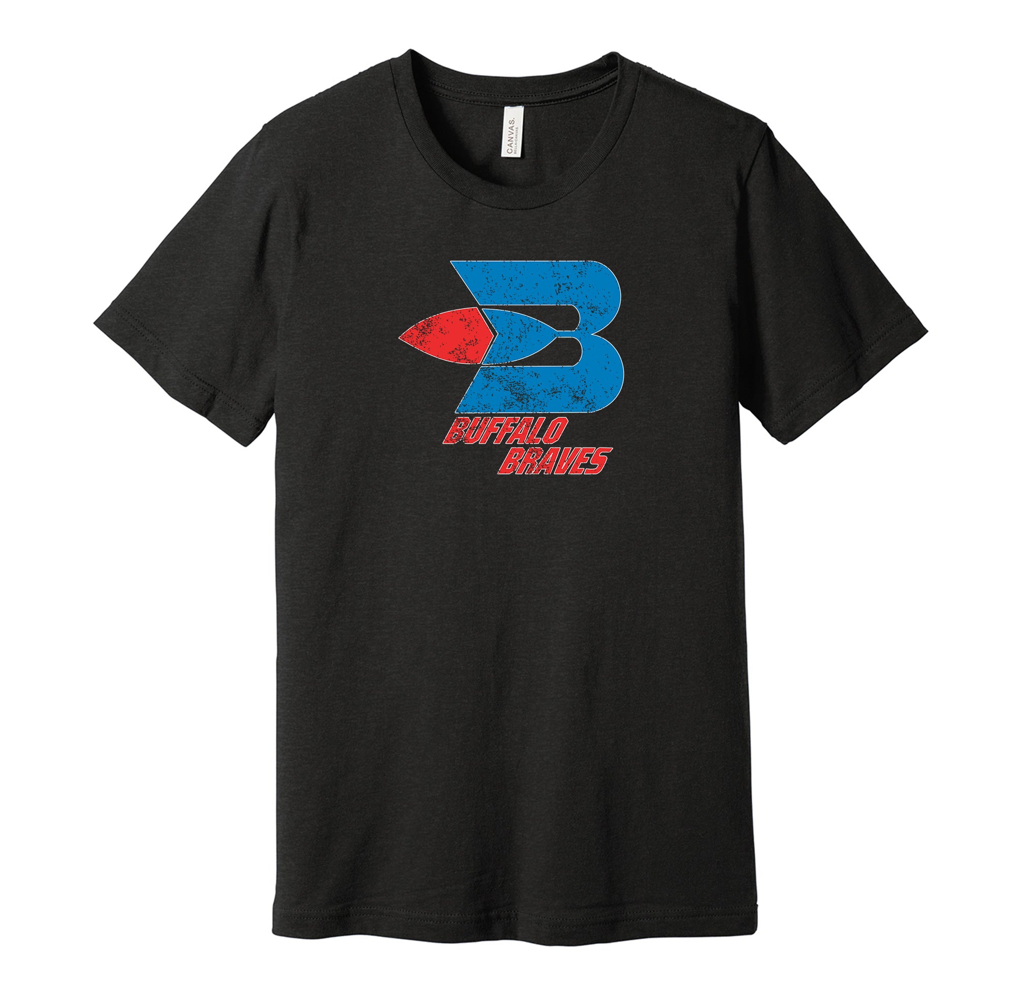 Vintage Buffalo Braves 70's Retro Basketball T Shirt Orange with Black  Letters L