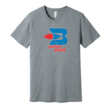 buffalo braves retro basketball throwback clippers fan grey tshirt