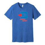 buffalo braves retro basketball throwback clippers fan blue tshirt
