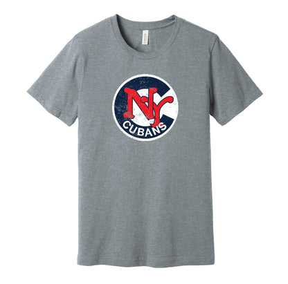 new york cubans negro league retro grey shirt