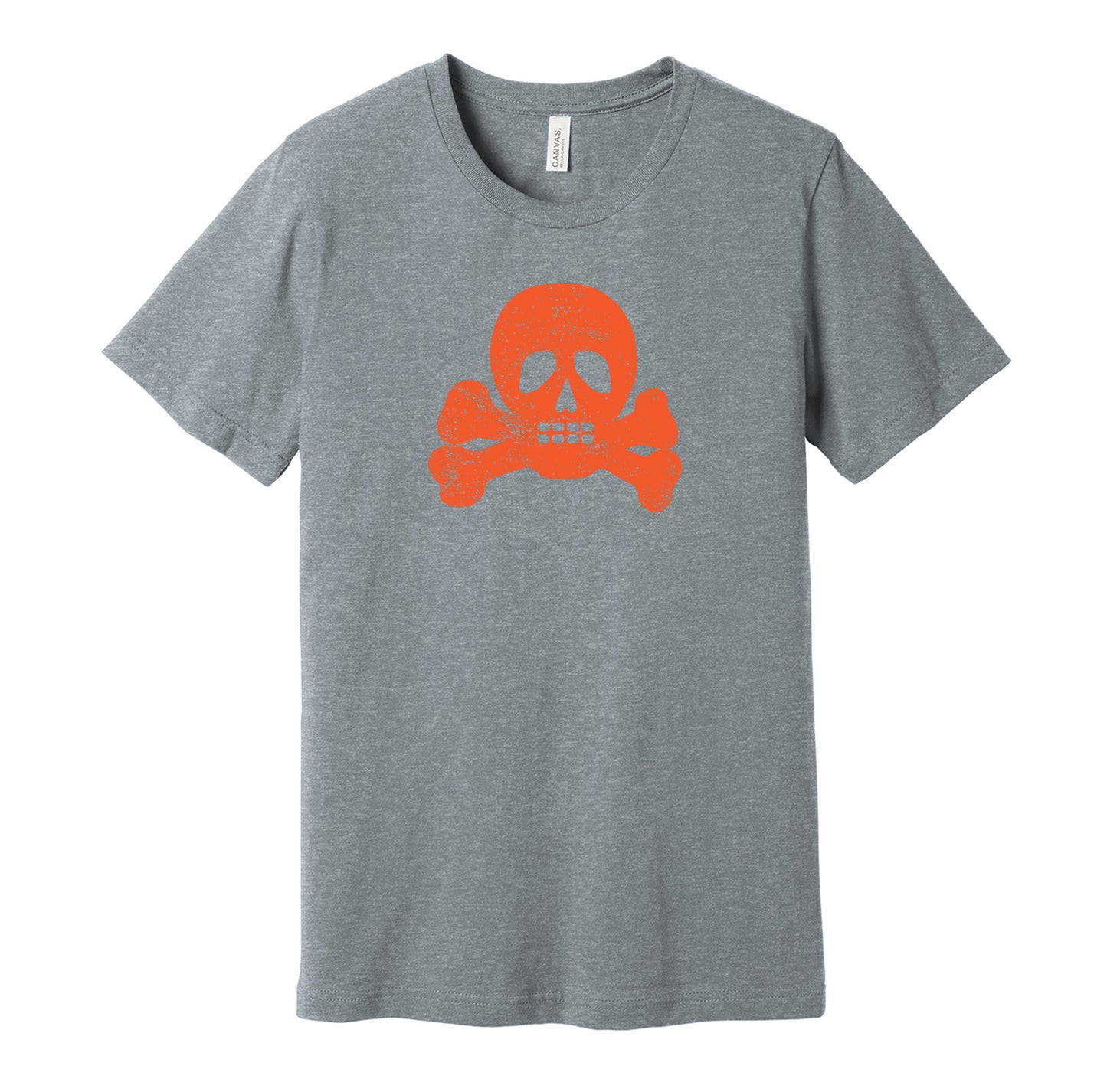sioux city ghosts skull negro league softball grey shirt