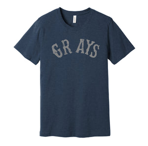 homestead grays navy shirt retro throwback negro league 