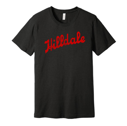 hilldale athletic club negro league black shirt retro throwback