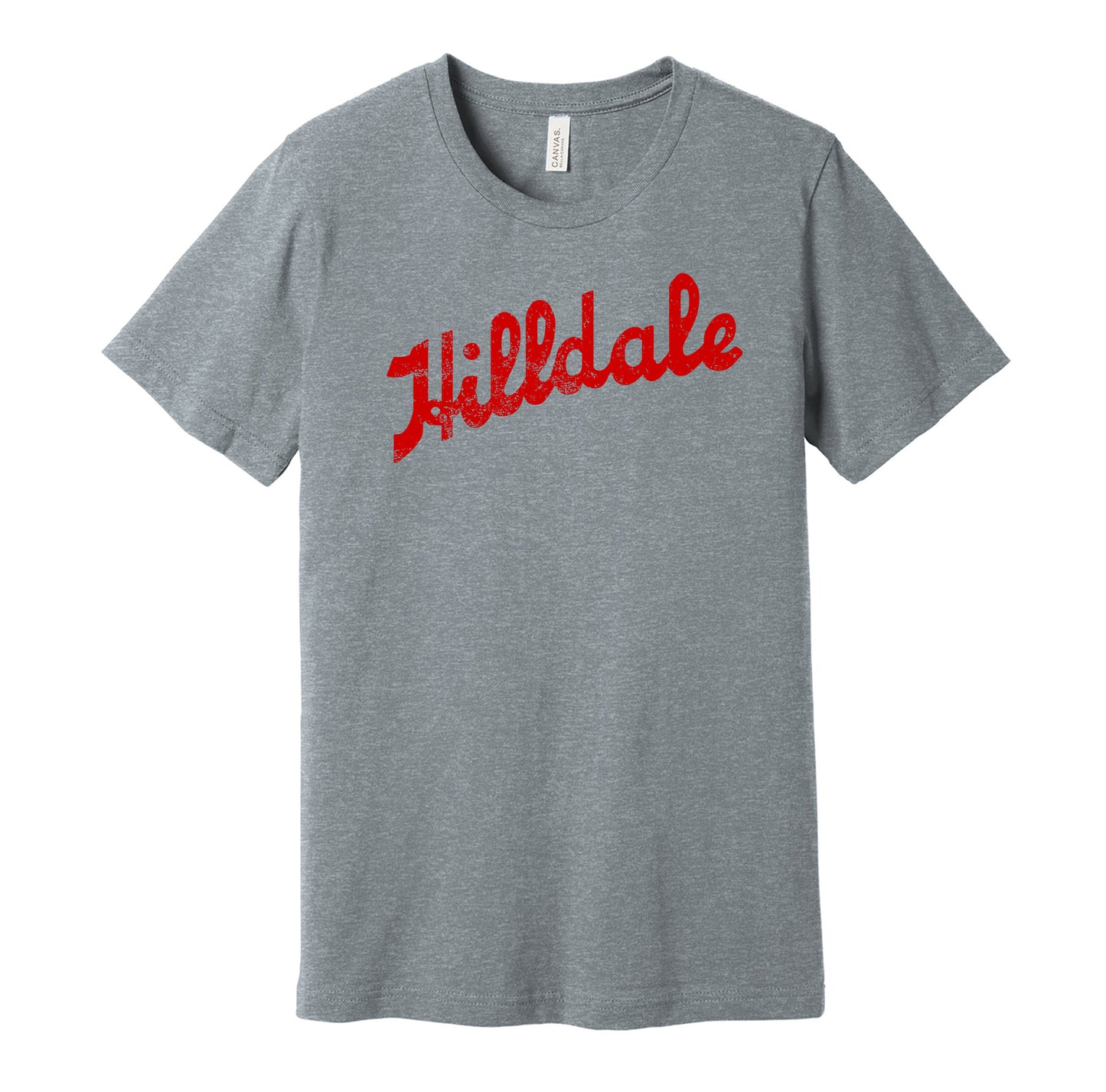 hilldale athletic club negro league grey shirt retro throwback