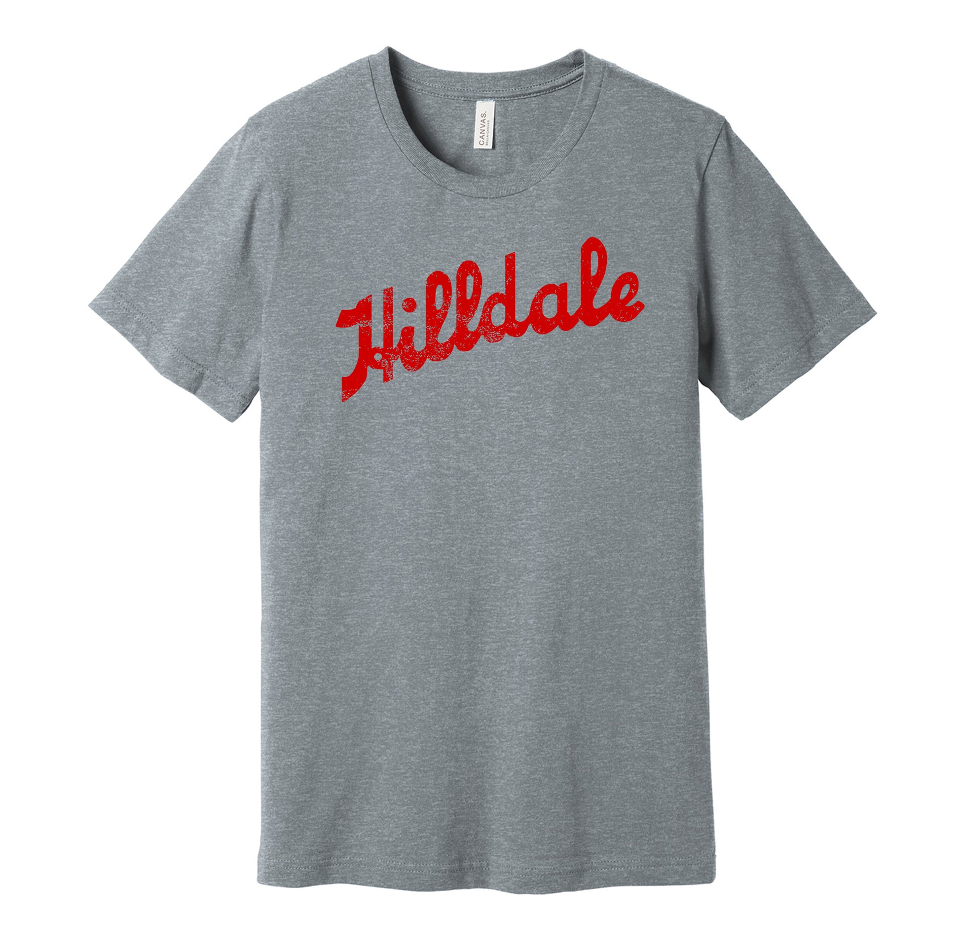 hilldale athletic club negro league grey shirt retro throwback