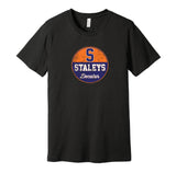 decatur staleys chicago bears fan retro throwback black tshirt